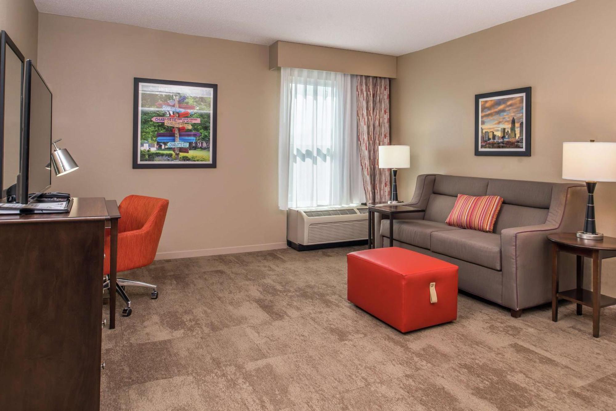 Hampton Inn & Suites Charlotte Arrowood Rd Exterior foto